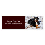 Business Card For Pet Care