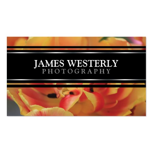 Business Card For Photographers (front side)