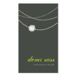 BUSINESS CARD funky stylish necklace