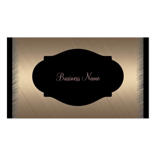 Business Card Glamour Coffee (front side)