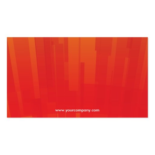 Business Card GX2 Red (back side)
