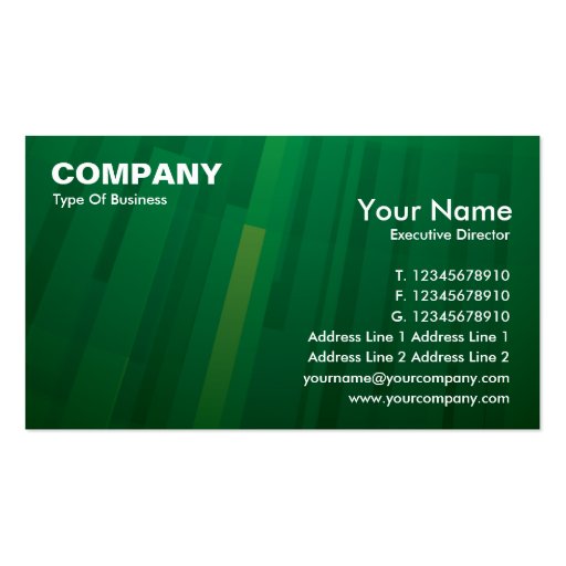 Business Card GX4 Green