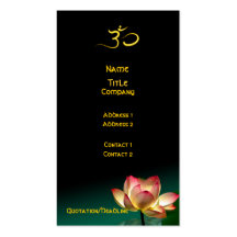 Business card, Healing Hands