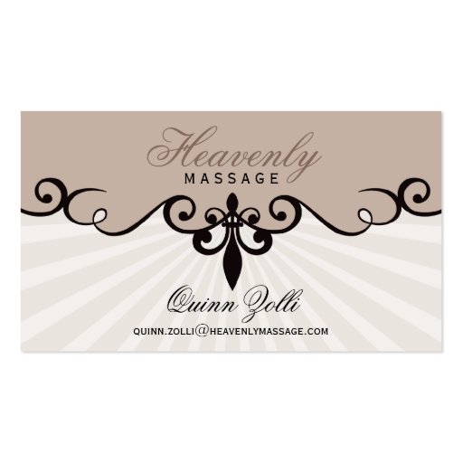 BUSINESS CARD :: heavenly L1 (front side)