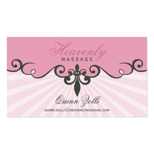 BUSINESS CARD :: heavenly L9 (front side)