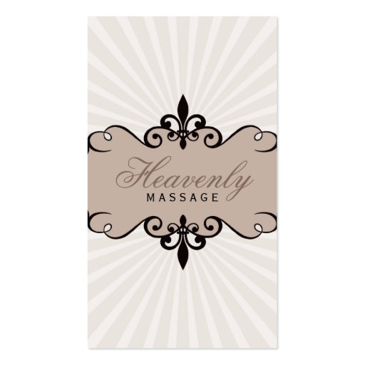 BUSINESS CARD :: heavenly P1 (front side)