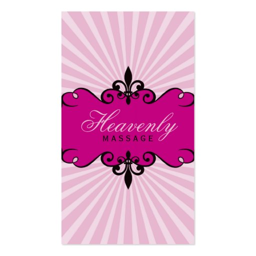 BUSINESS CARD :: heavenly P4 (front side)