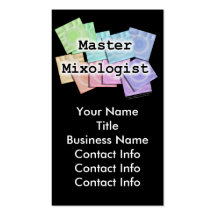 Business Card - MASTER MIXOLOGIST