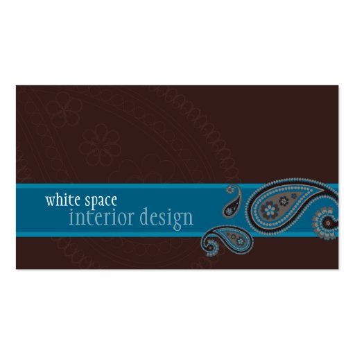 BUSINESS CARD :: paisley 1