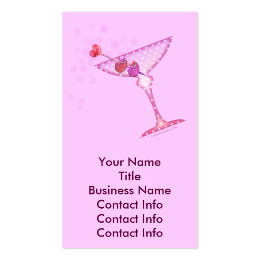 Business Card - PINK MARTINI (front side)