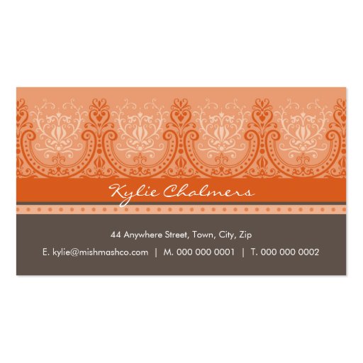 BUSINESS CARD pretty detailed (front side)