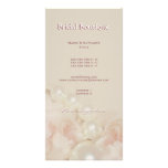Business card profile roses pearls cards photo card