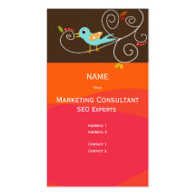 Business Card SEO Marketing Consultant
