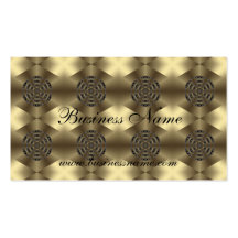 Business Card  Shapes Brown Beige Black
