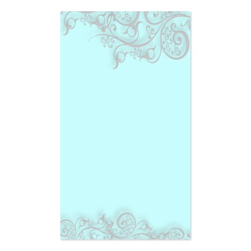 business card slate blue w silver swirls (back side)
