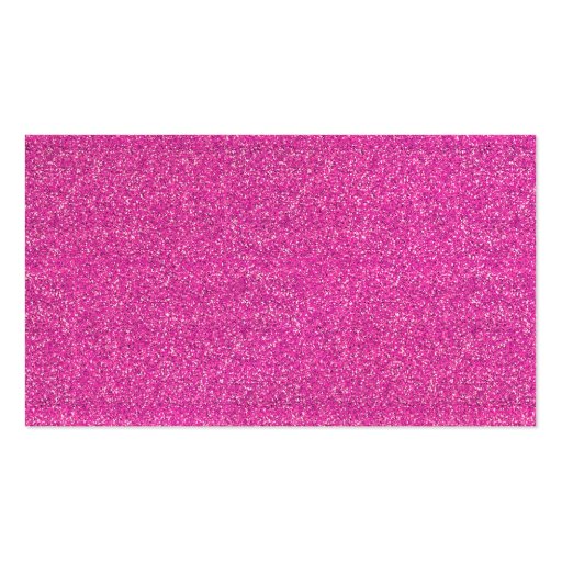 BUSINESS CARD stylish confetti pink gold glitter (back side)
