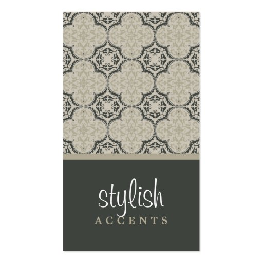 BUSINESS CARD :: stylishly antiqued P3 (front side)
