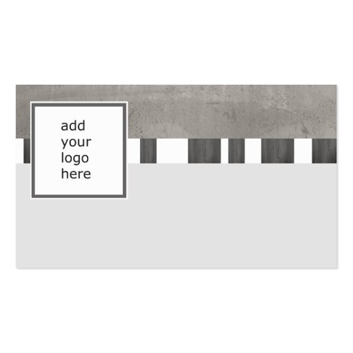 Business Card Template That Lets Me Add Logo business card template add your own logo in gray zazzle Business Card Template That Lets Me Add Logo business card template add your own logo in gray zazzle