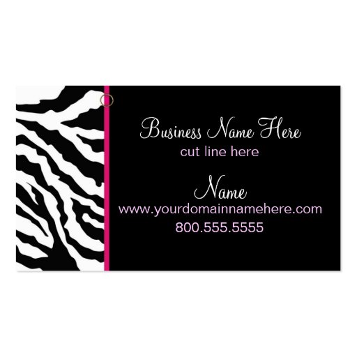 Business Card Template **Bold (front side)