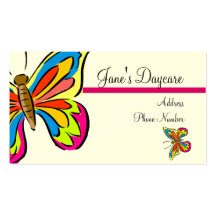 Business Card Template **Butterflies 1