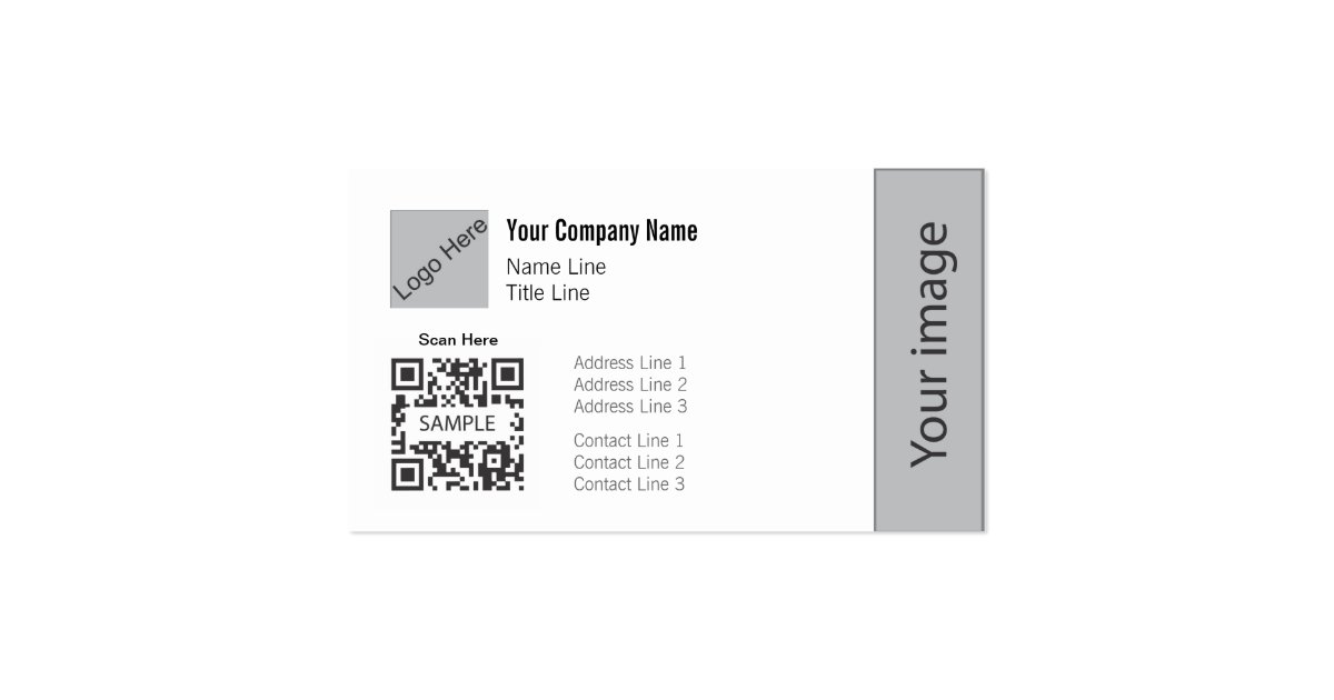 Business Card Template Generic 1 Zazzle