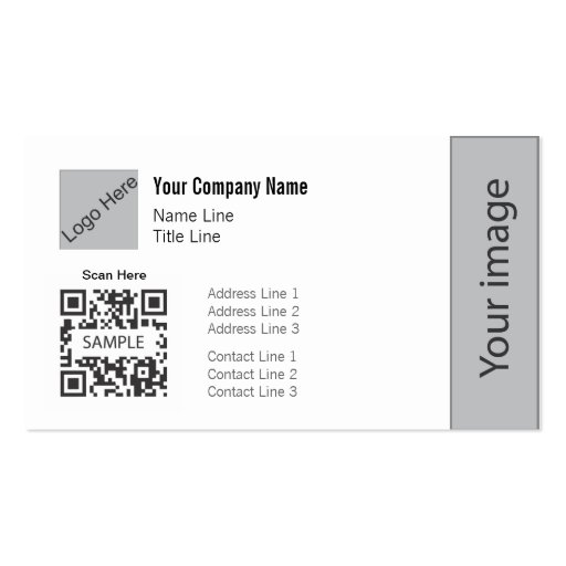 Business Card Template Generic 1 (front side)