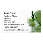 Business Card Templates: Florist business cards