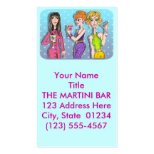 Business Card - Three Martini Divas