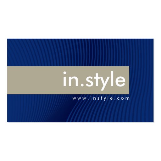 BUSINESS CARD :: trendy modern sway L1