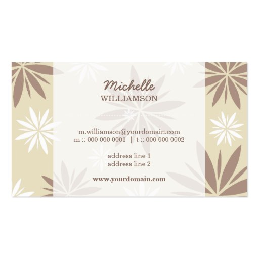 BUSINESS CARD :: vitality 1 (front side)