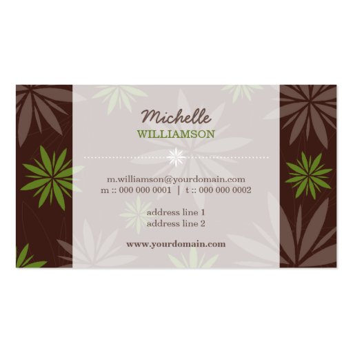 BUSINESS CARD :: vitality 13 (front side)