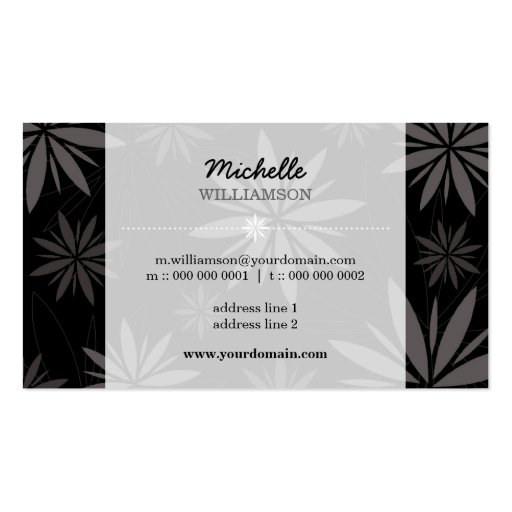 BUSINESS CARD :: vitality 15 (front side)