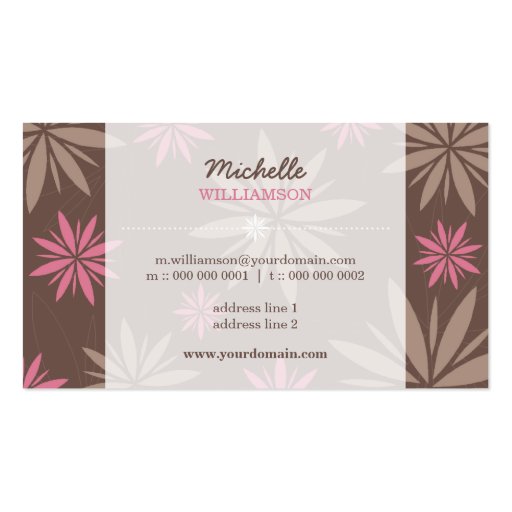 BUSINESS CARD :: vitality 8 (front side)