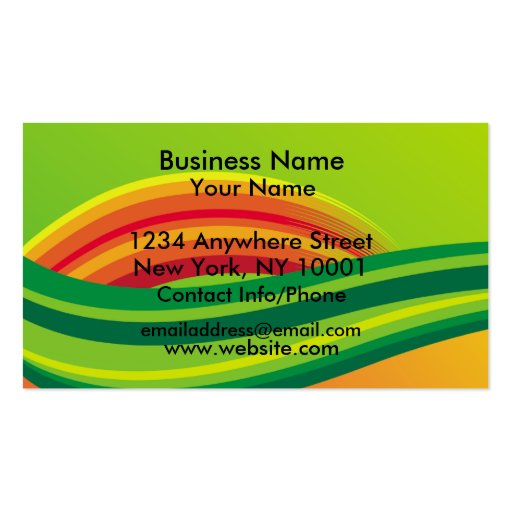 Business Card Watermelon (front side)