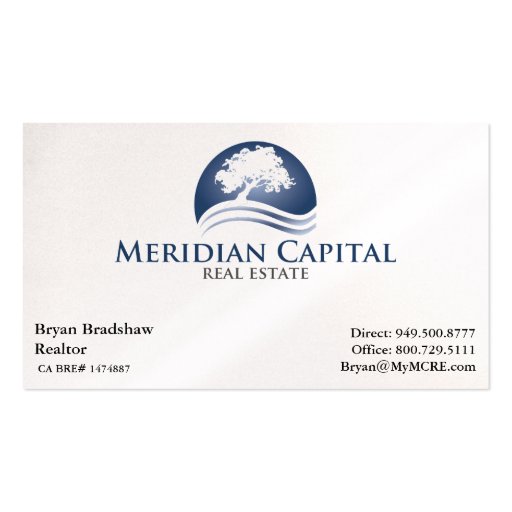 Business Card - White Background