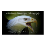 Business card with eagle business cards