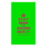 [Crown] stay reem and adore! mcfly  Business Cards