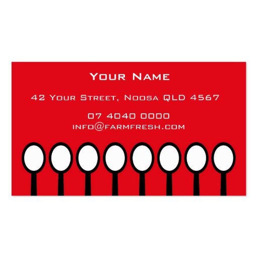 business cards > big spoon [red : black] (back side)