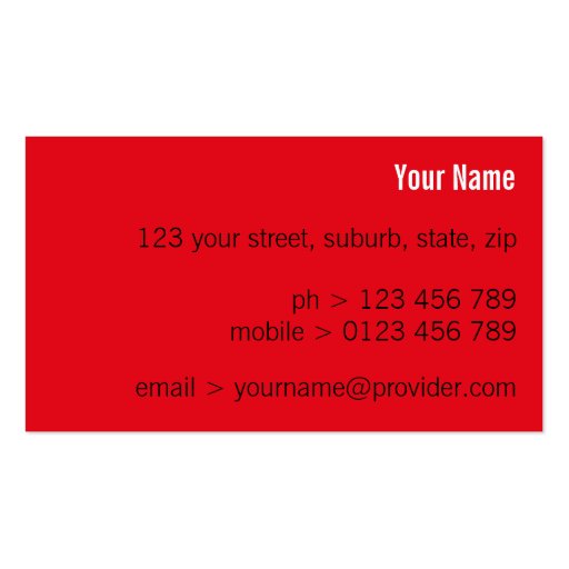 business cards > blue skye  [red : charcoal] (back side)