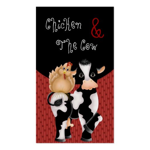 Business Cards :: Chicken & The Cow Country