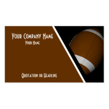 Business Cards Football / Rugby