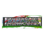 Business Cards for A**holes - Parking Tips business cards