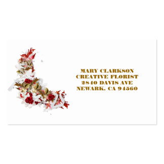 BUSINESS CARDS FOR FLORIST