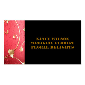 BUSINESS CARDS FOR FLORIST