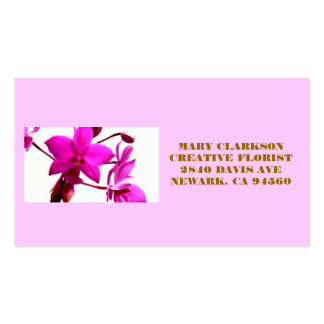 BUSINESS CARDS FOR FLORIST
