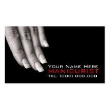 Business Cards For Nail Salons