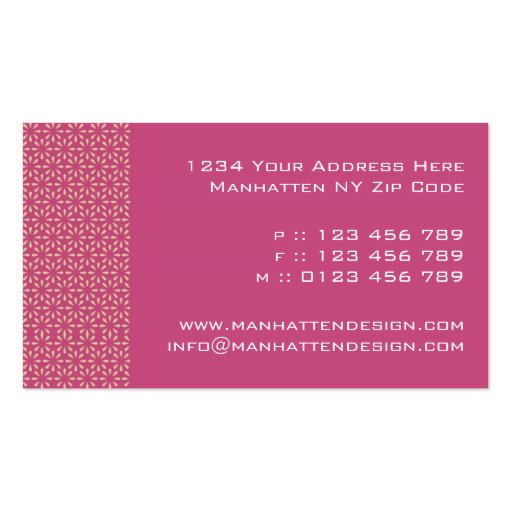 business cards > manhatten [pink musk] (back side)