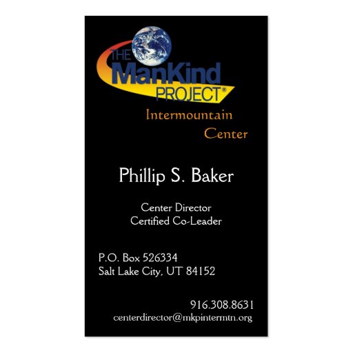 Business Cards MKP Intermountain Center