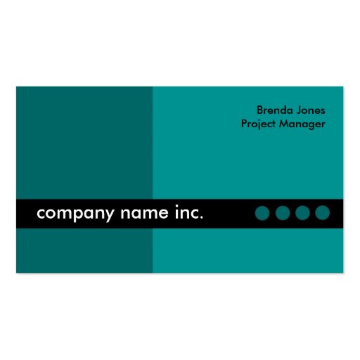 Business Cards - Modern 3 (front side)