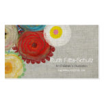 Business Cards Top Flowers 2013 business cards